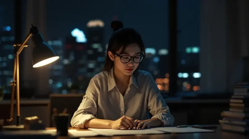 加班夜话：黄色一级片视频的职场成长记高清封面