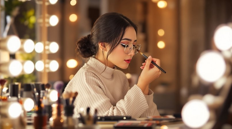 妆容改造：黄色一级片视频的妆容大挑战高清封面